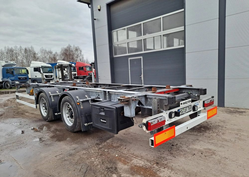 Wielton Przyczepa tandem - ناقل حاوية/ مقطورة بحاوية: صورة 1 Wielton Przyczepa tandem - ناقل حاوية/ مقطورة بحاوية: صورة 1