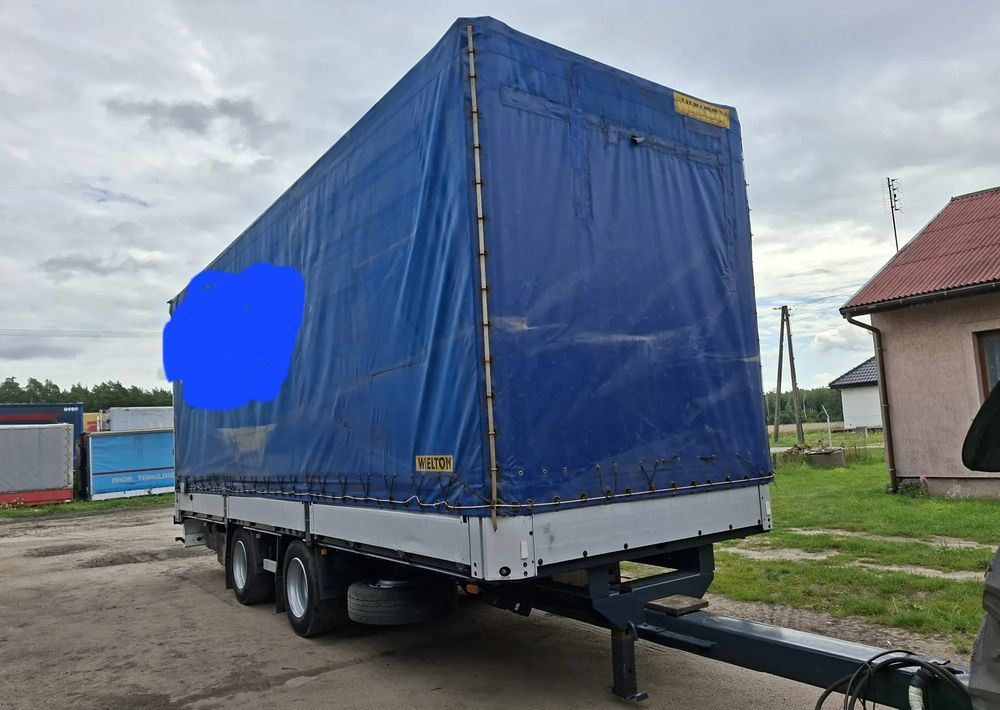 Wielton Tandem 20 palet przyczepa - مقطورة ستارة: صورة 2 Wielton Tandem 20 palet przyczepa - مقطورة ستارة: صورة 2