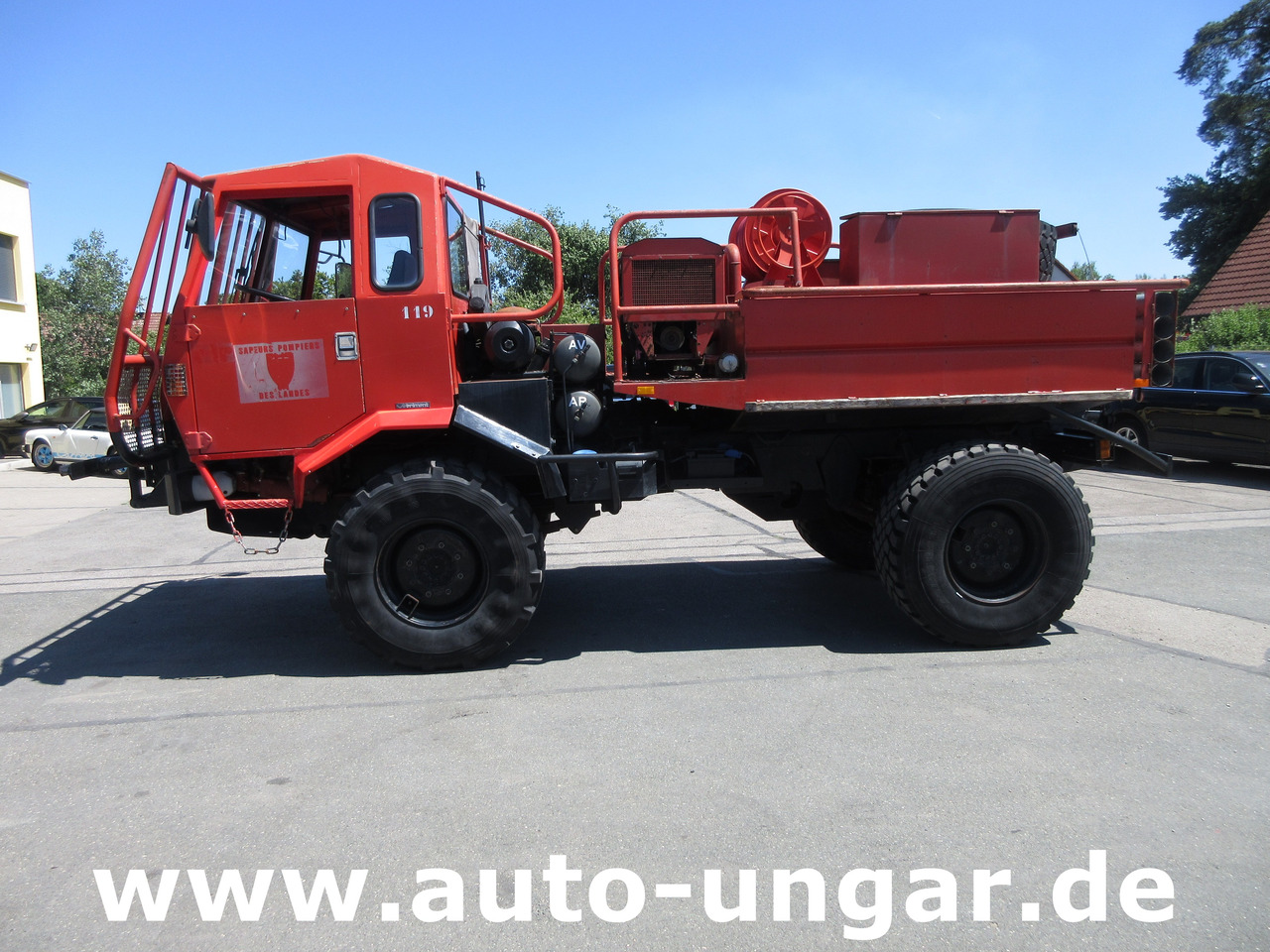 BRIMONT PM ETR Feuerwehr 4x4x4 AHK verwindbarer Rahmen Off-Road Winde Kriechgang - شاحنة حريق: صورة 4 BRIMONT PM ETR Feuerwehr 4x4x4 AHK verwindbarer Rahmen Off-Road Winde Kriechgang - شاحنة حريق: صورة 4