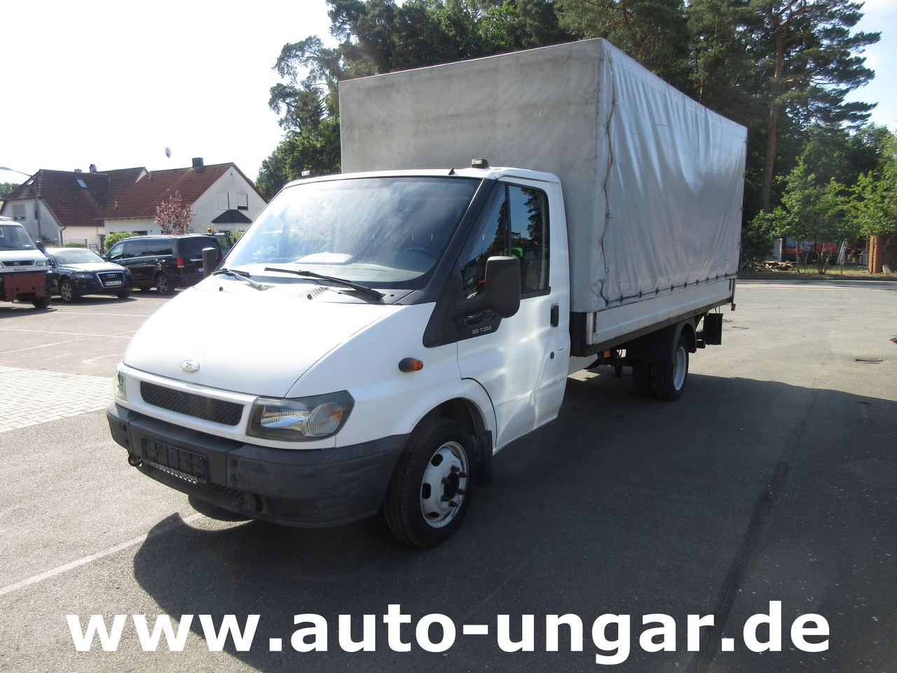 Ford Transit 90T350 Tourneo 3.500kg Pritsche & Plane Dautel LBW AHK - شاحنة مغلقة بستائر جانبية: صورة 4 Ford Transit 90T350 Tourneo 3.500kg Pritsche & Plane Dautel LBW AHK - شاحنة مغلقة بستائر جانبية: صورة 4