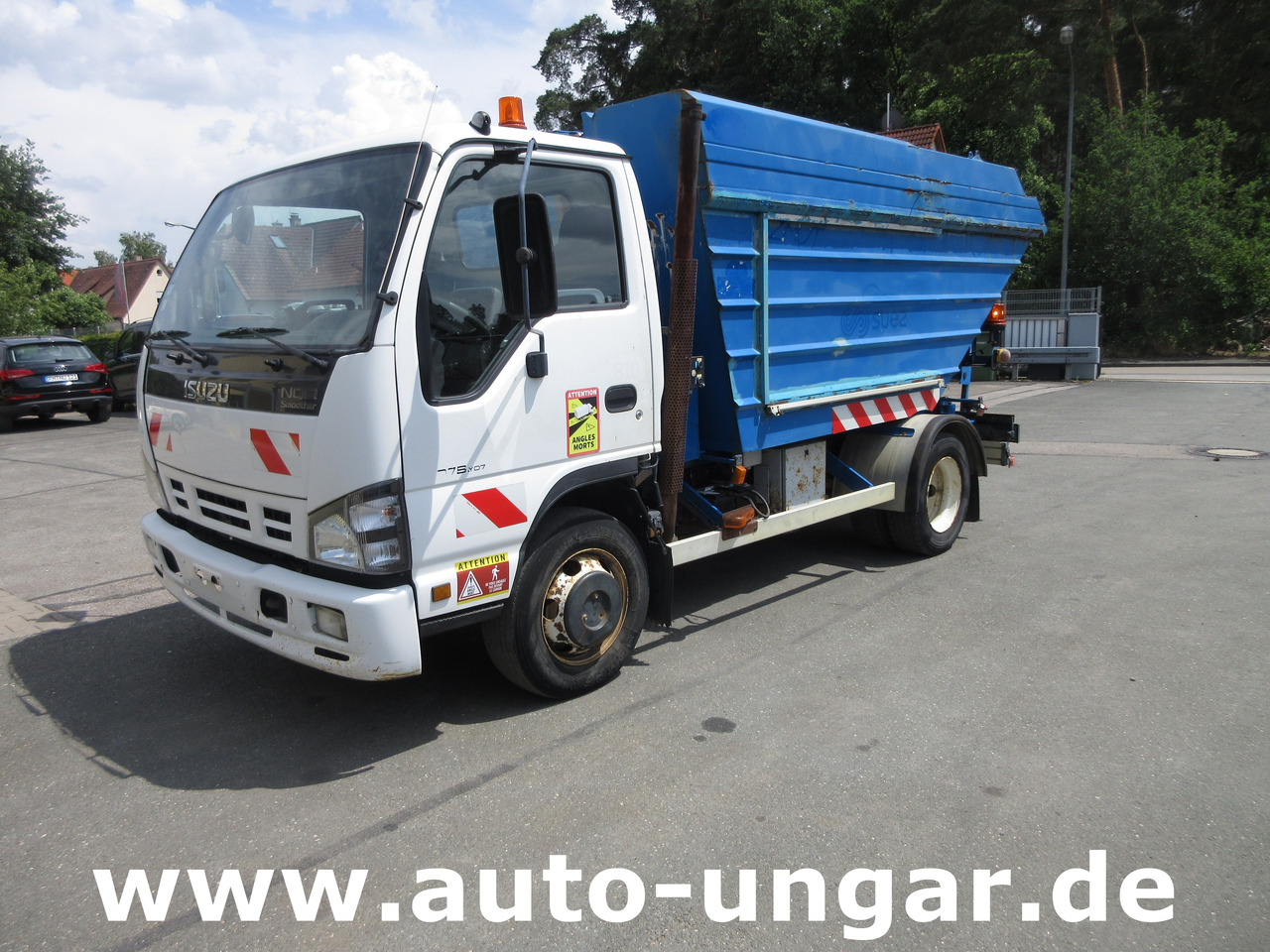 ISUZU NQR Smoother Q75 Y07 Müllwagen 8m³ TECNO 7.500kg Kipper Presse Lifter - شاحنة قمامة: صورة 3 ISUZU NQR Smoother Q75 Y07 Müllwagen 8m³ TECNO 7.500kg Kipper Presse Lifter - شاحنة قمامة: صورة 3