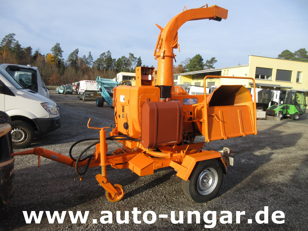 Jensen A3 DI Holzhäcksler Chipper Hatz Diesel Motor Motorhacker 1.838 Stunden - قاطعة الأخشاب: صورة 1 Jensen A3 DI Holzhäcksler Chipper Hatz Diesel Motor Motorhacker 1.838 Stunden - قاطعة الأخشاب: صورة 1