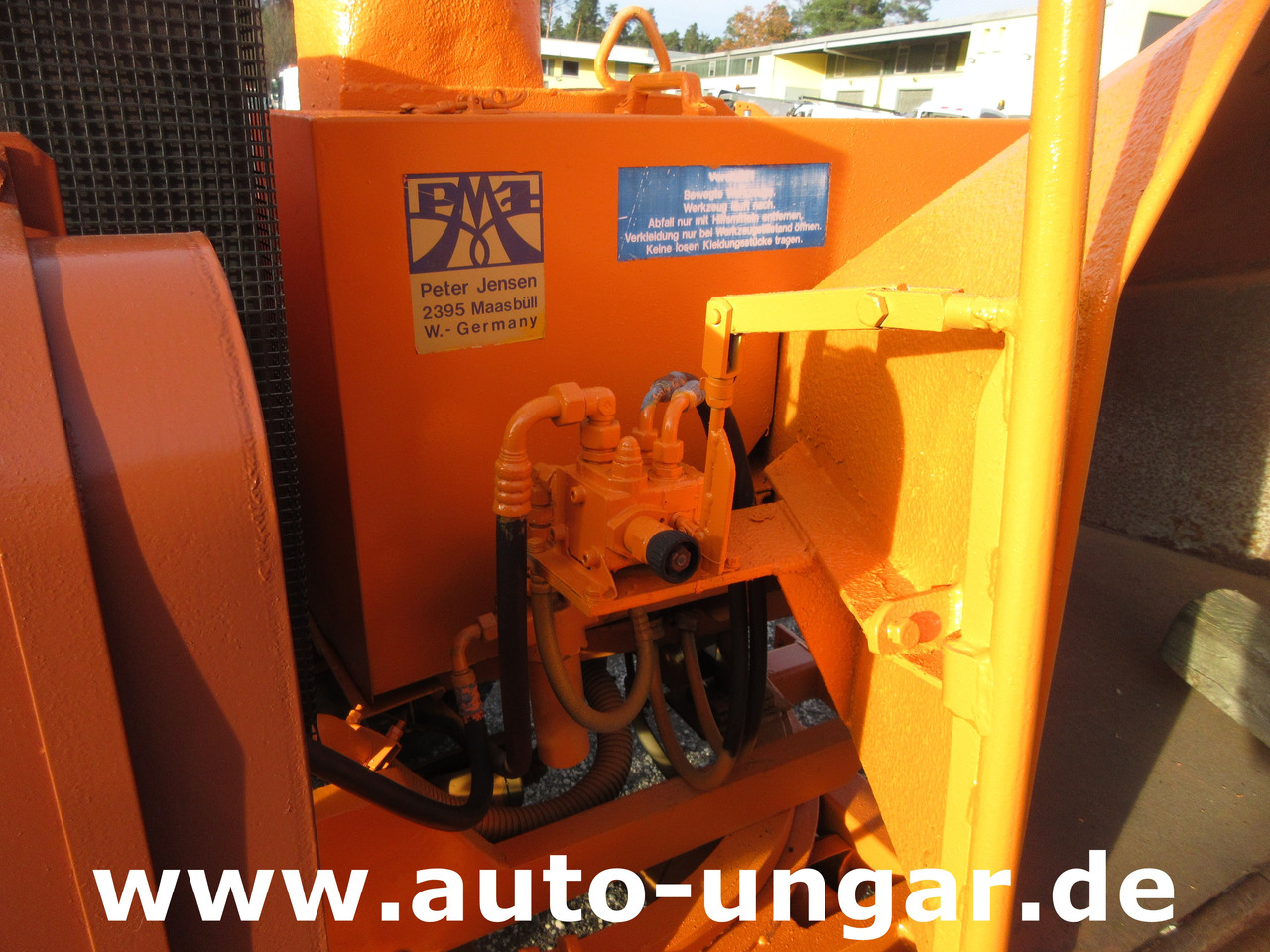 Jensen A3 DI Holzhäcksler Chipper Hatz Diesel Motor Motorhacker 1.838 Stunden - قاطعة الأخشاب: صورة 4 Jensen A3 DI Holzhäcksler Chipper Hatz Diesel Motor Motorhacker 1.838 Stunden - قاطعة الأخشاب: صورة 4