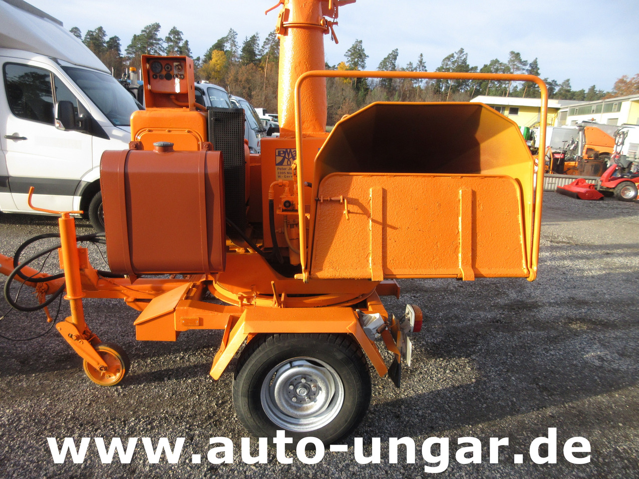 Jensen A3 DI Holzhäcksler Chipper Hatz Diesel Motor Motorhacker 1.838 Stunden - قاطعة الأخشاب: صورة 2 Jensen A3 DI Holzhäcksler Chipper Hatz Diesel Motor Motorhacker 1.838 Stunden - قاطعة الأخشاب: صورة 2