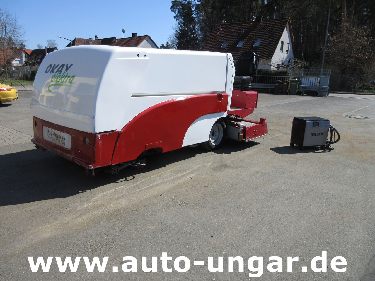 OKAY 3500 Elektra 80V IceResurfacer Elektro Eisbearbeitungsmaschine Zamboni - مركبة الخدمات الكهربائية: صورة 1 OKAY 3500 Elektra 80V IceResurfacer Elektro Eisbearbeitungsmaschine Zamboni - مركبة الخدمات الكهربائية: صورة 1
