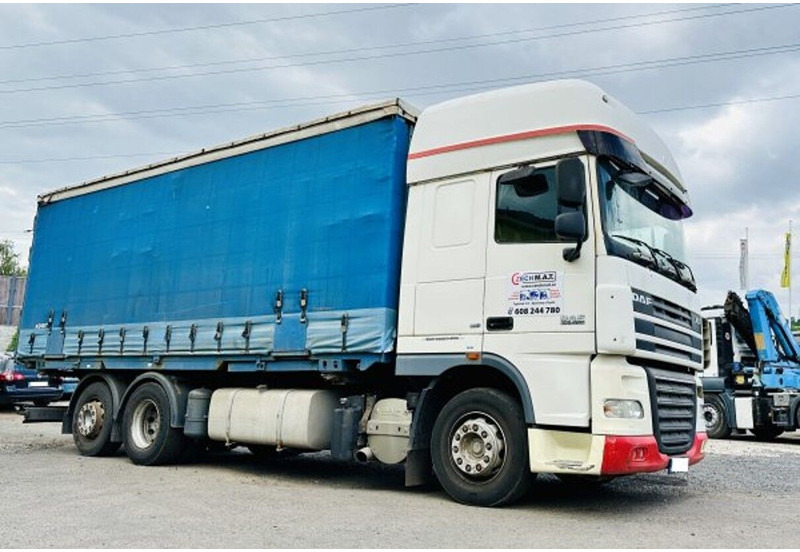 DAF 6x2 FX105.460 EEV BDF 7.2m Kogel retarder automat - شاحنة ذات ستائر جانبية: صورة 2 DAF 6x2 FX105.460 EEV BDF 7.2m Kogel retarder automat - شاحنة ذات ستائر جانبية: صورة 2