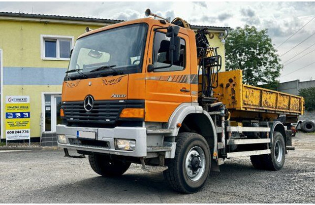 Mercedes-Benz Atego 1823 +HIAB - شاحنة برافعة خطافية, شاحنة كرين: صورة 1 Mercedes-Benz Atego 1823 +HIAB - شاحنة برافعة خطافية, شاحنة كرين: صورة 1