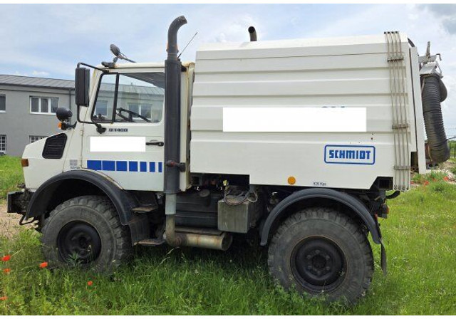 Mercedes-Benz Unimog 1400 +Schmidt SK320 - آلات الإنشاء: صورة 4 Mercedes-Benz Unimog 1400 +Schmidt SK320 - آلات الإنشاء: صورة 4