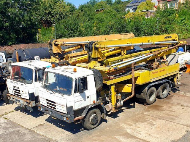 Schwing 25m BPL 601 +6x6 Tatra 815 (DOCS/KFZ MACHINE +1 no docs/kein kfz - مضخة خرسانة ثابتة: صورة 1 Schwing 25m BPL 601 +6x6 Tatra 815 (DOCS/KFZ MACHINE +1 no docs/kein kfz - مضخة خرسانة ثابتة: صورة 1