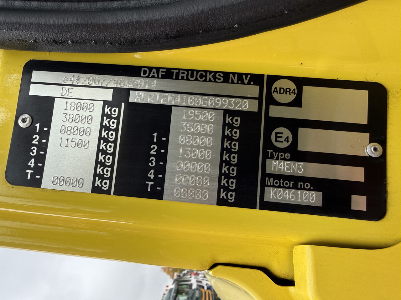 Daf CF 370 4X2 - رأس تريلا: صورة 5 Daf CF 370 4X2 - رأس تريلا: صورة 5