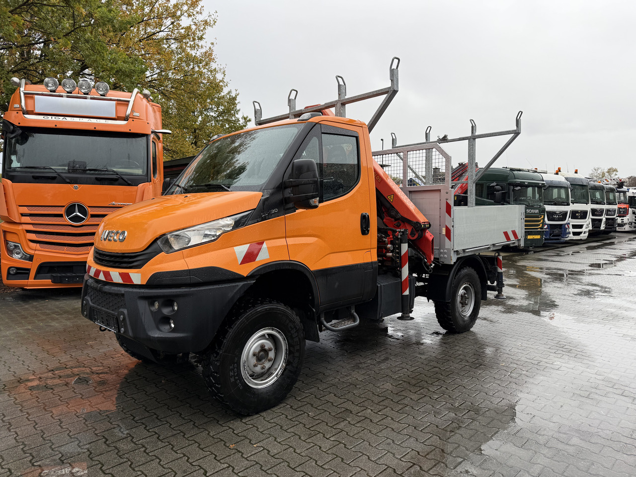 Iveco Daily 55S18W 4X4 Palfinger PK 7.501 - شاحنة توصيل مفتوحة: صورة 1 Iveco Daily 55S18W 4X4 Palfinger PK 7.501 - شاحنة توصيل مفتوحة: صورة 1