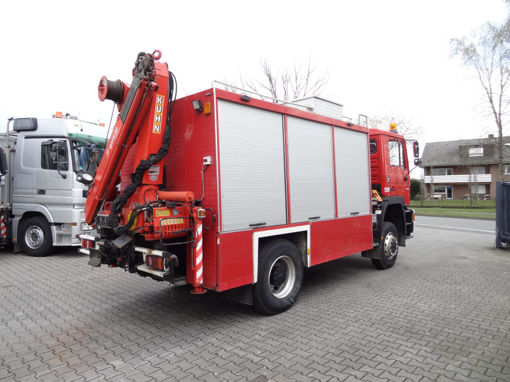 شاحنة حريق MAN F90 16.242 4X4 / Feuerwehr: صورة 12