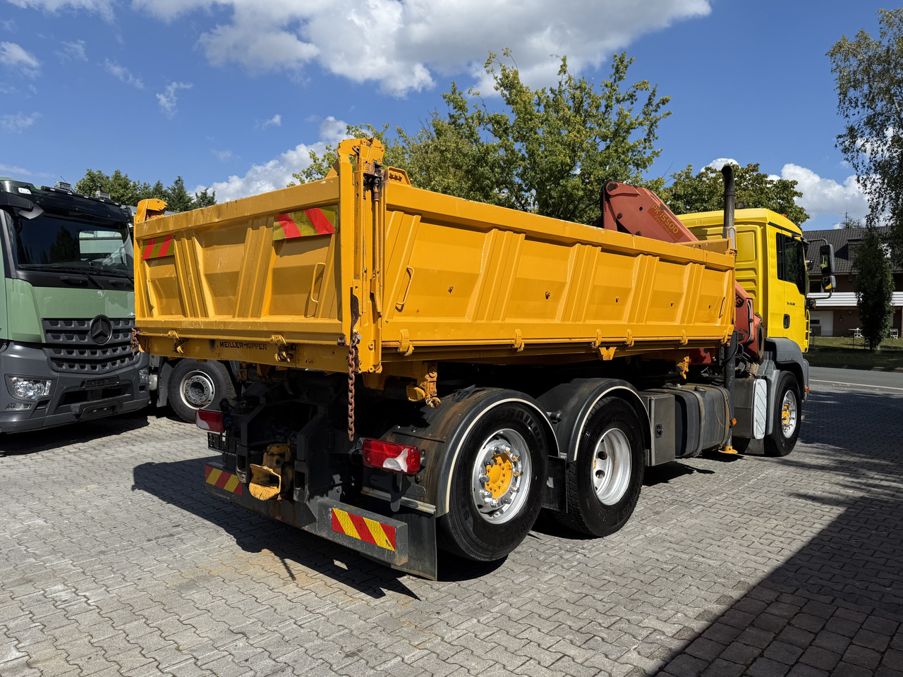 شاحنة قلاب, شاحنة كرين MAN TGA 26.360 6X2 Kipper Kran Palfinger 15500: صورة 11 شاحنة قلاب, شاحنة كرين MAN TGA 26.360 6X2 Kipper Kran Palfinger 15500: صورة 11