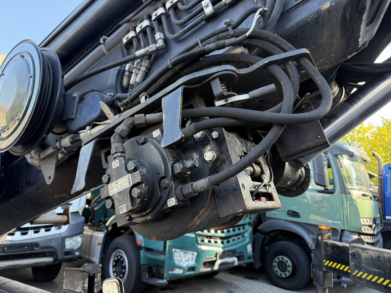 MAN TGX 26.480 6X2 Hiab 422 Bj 2017 bis 30 Meter - شاحنة كرين, شاحنات مسطحة: صورة 5 MAN TGX 26.480 6X2 Hiab 422 Bj 2017 bis 30 Meter - شاحنة كرين, شاحنات مسطحة: صورة 5