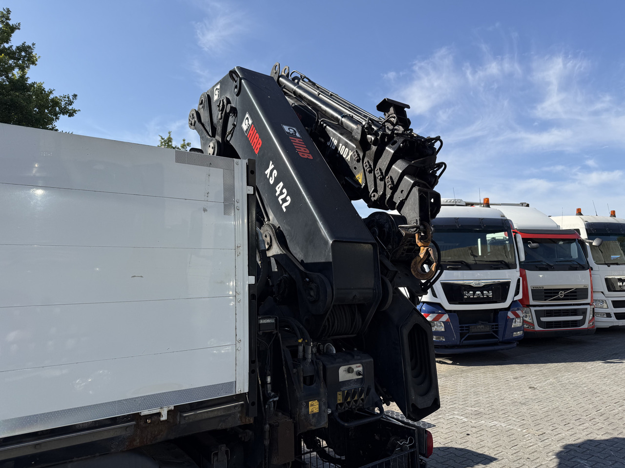 MAN TGX 26.480 6X2 Hiab 422 + Jib + Winde - شاحنات مسطحة, شاحنة كرين: صورة 3 MAN TGX 26.480 6X2 Hiab 422 + Jib + Winde - شاحنات مسطحة, شاحنة كرين: صورة 3