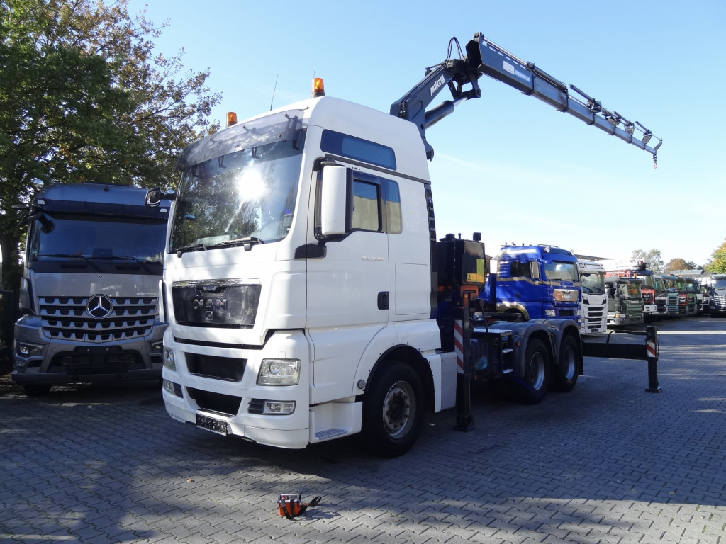 MAN TGX 33.480 6X4 Kran MKG 381 bis 20 Meter - شاحنة كرين, مقطورة السحب: صورة 1 MAN TGX 33.480 6X4 Kran MKG 381 bis 20 Meter - شاحنة كرين, مقطورة السحب: صورة 1