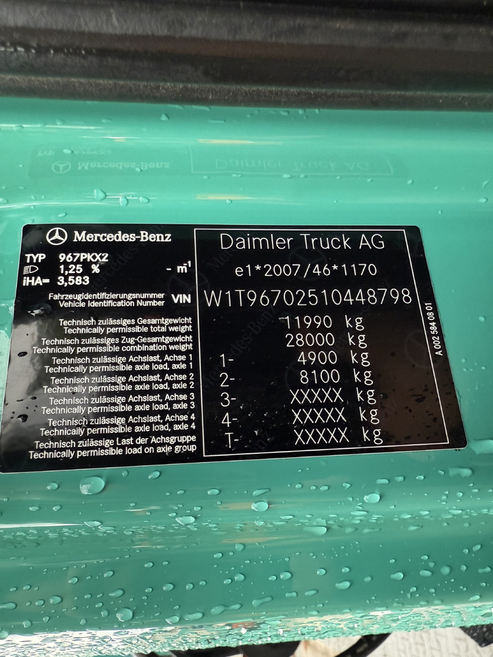 Mercedes-Benz Atego 1227 Kran MKG 96 - شاحنات مسطحة, شاحنة كرين: صورة 5 Mercedes-Benz Atego 1227 Kran MKG 96 - شاحنات مسطحة, شاحنة كرين: صورة 5