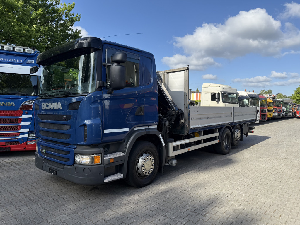 Scania G440 6X2*4 HIAB 166 bis 16.50 Meter - شاحنات مسطحة, شاحنة كرين: صورة 1 Scania G440 6X2*4 HIAB 166 bis 16.50 Meter - شاحنات مسطحة, شاحنة كرين: صورة 1
