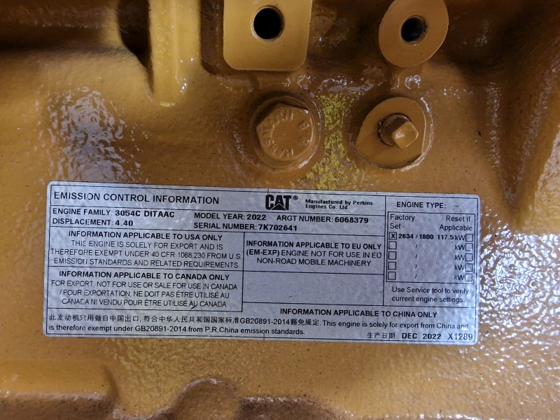 محرك - معدات صناعية للبيع  Caterpillar  3054C DITAAC Powerpack: صورة 11