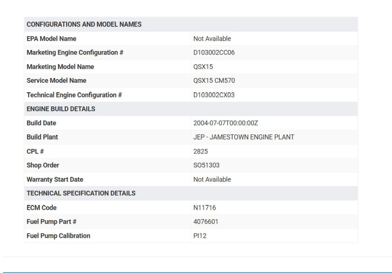 محرك - معدات صناعية Cummins QSX15-C600  CPL 2825 Engine (Industrial): صورة 12