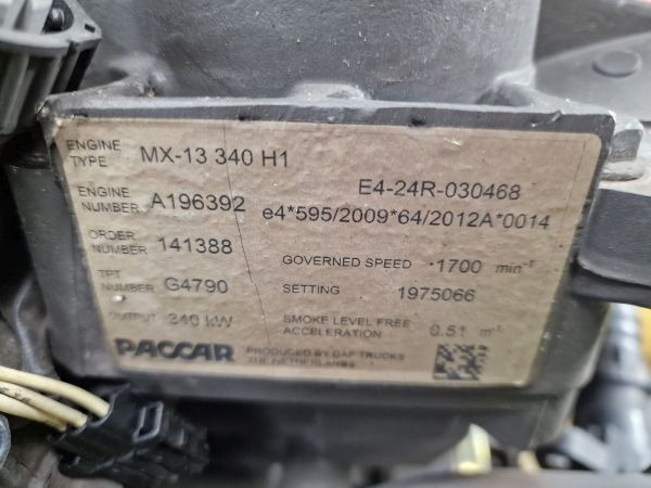DAF MX-13 340 H1 Engine (Truck) - محرك - شاحنة: صورة 2 DAF MX-13 340 H1 Engine (Truck) - محرك - شاحنة: صورة 2