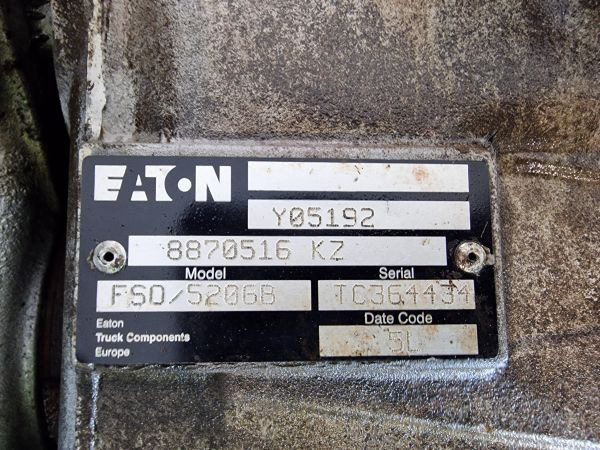 Eaton FS0/5206B V Y05192 Iveco Spec Gearbox - صندوق التروس: صورة 2 Eaton FS0/5206B V Y05192 Iveco Spec Gearbox - صندوق التروس: صورة 2