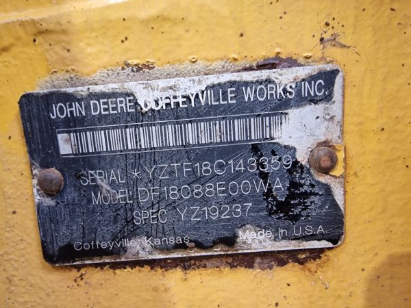 John Deere DF180 with HFWD MOTOR GRADER Transmission - صندوق التروس: صورة 2 John Deere DF180 with HFWD MOTOR GRADER Transmission - صندوق التروس: صورة 2