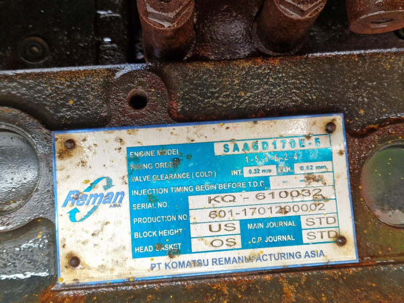 Komatsu SAA6D170E-5 Engine (Plant) - محرك - آلات الإنشاء: صورة 2 Komatsu SAA6D170E-5 Engine (Plant) - محرك - آلات الإنشاء: صورة 2