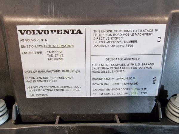 Volvo TAD1672VE Engine (Industrial) New - محرك - معدات صناعية: صورة 2 Volvo TAD1672VE Engine (Industrial) New - محرك - معدات صناعية: صورة 2