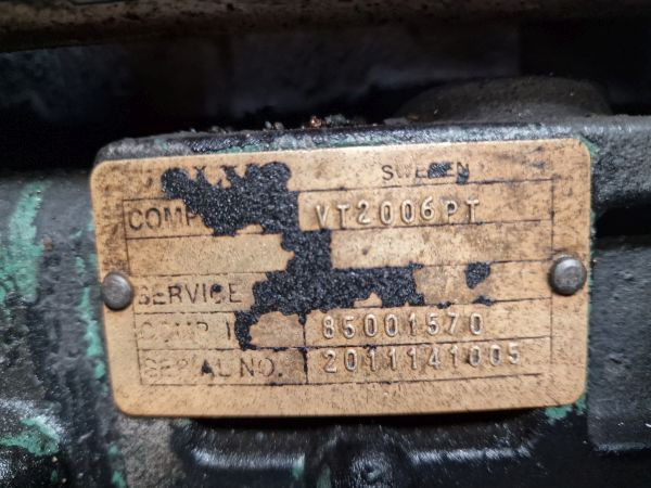 Volvo VT2006PT Gearbox - صندوق التروس: صورة 2 Volvo VT2006PT Gearbox - صندوق التروس: صورة 2