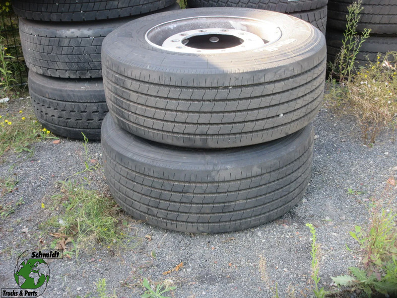 Continental 385/55 R 22.5 M+S APOLLO VOOR STAALEN WIEL MET BAND 2 X - إطارات - شاحنة: صورة 1 Continental 385/55 R 22.5 M+S APOLLO VOOR STAALEN WIEL MET BAND 2 X - إطارات - شاحنة: صورة 1
