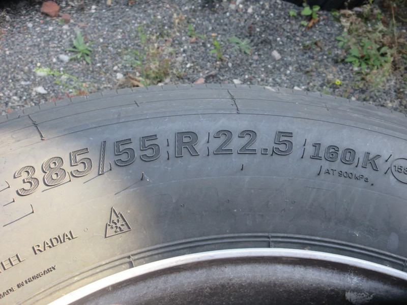 Continental 385/55 R 22.5 M+S APOLLO VOOR STAALEN WIEL MET BAND 2 X - إطارات - شاحنة: صورة 2 Continental 385/55 R 22.5 M+S APOLLO VOOR STAALEN WIEL MET BAND 2 X - إطارات - شاحنة: صورة 2