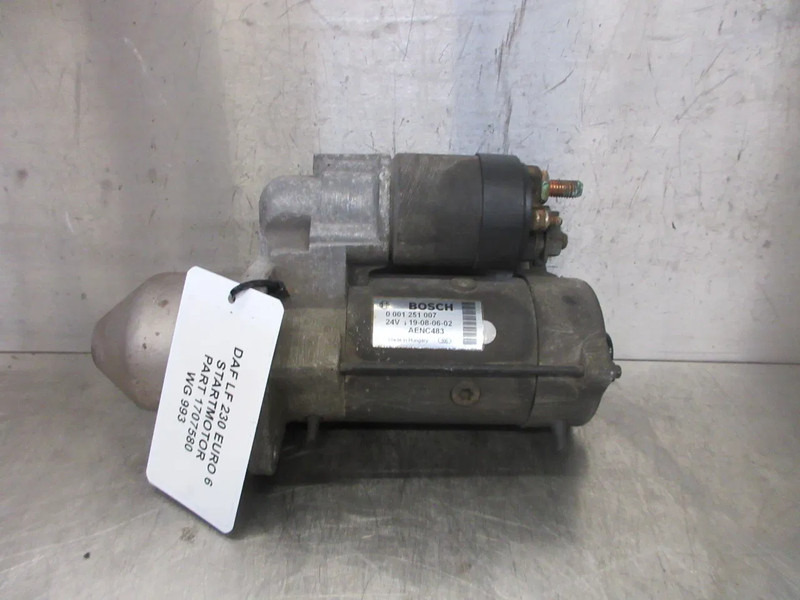 DAF 1707580 STARTMOTOR DAF LF PX 5 PX7 NIEUWE EN GEBRUIK MODEL 2020 - مبادل - شاحنة: صورة 4 DAF 1707580 STARTMOTOR DAF LF PX 5 PX7 NIEUWE EN GEBRUIK MODEL 2020 - مبادل - شاحنة: صورة 4