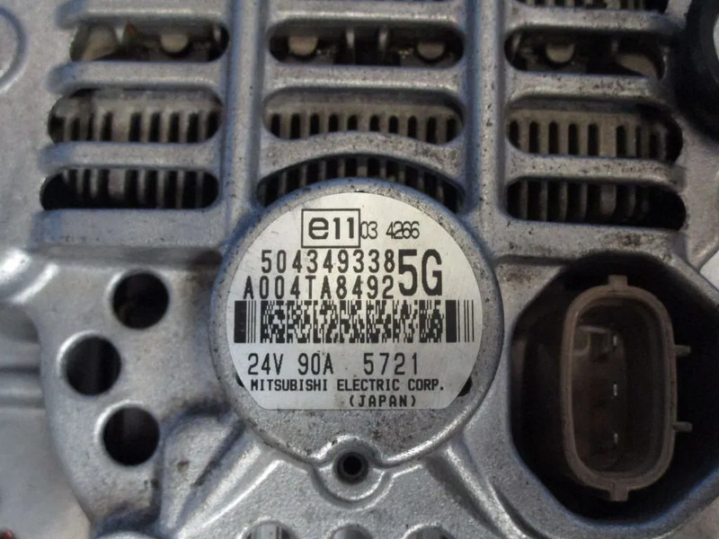 Iveco 504349338 DYNAMO IVECO HI WAY EURO 6 - مبادل - شاحنة: صورة 4 Iveco 504349338 DYNAMO IVECO HI WAY EURO 6 - مبادل - شاحنة: صورة 4