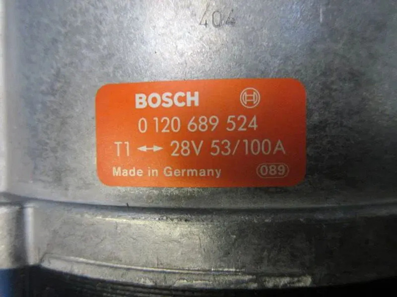 Iveco BOSCH PART NR. 0 120 689 524 T1-28V 53/100A NIEUWE !!! - مبادل - شاحنة: صورة 2 Iveco BOSCH PART NR. 0 120 689 524 T1-28V 53/100A NIEUWE !!! - مبادل - شاحنة: صورة 2