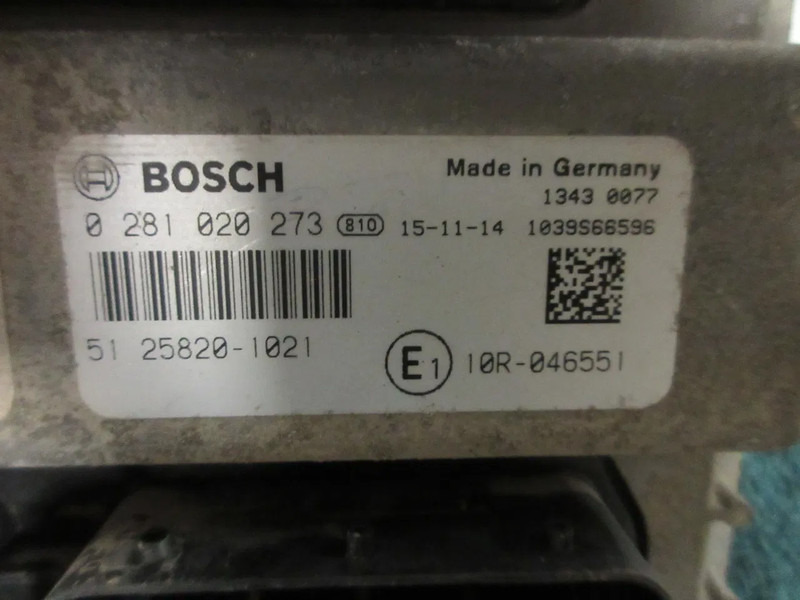 MAN 51.25804-7381 / 51.25804-7773 51.25820-1021 BOSCH 0281 020 273 MAN EURO 6 - النظام الكهربائي - شاحنة: صورة 2 MAN 51.25804-7381 / 51.25804-7773 51.25820-1021 BOSCH 0281 020 273 MAN EURO 6 - النظام الكهربائي - شاحنة: صورة 2