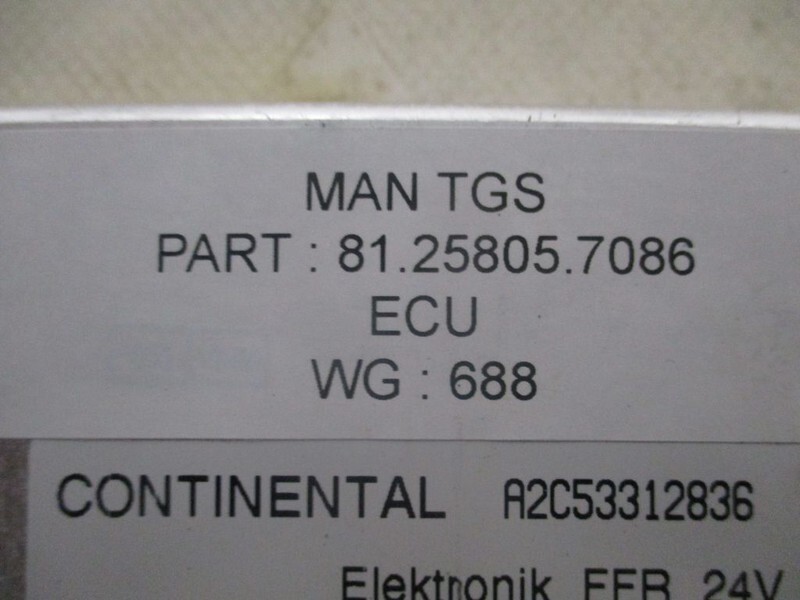 MAN 81.25805-7086 FFR Modulen MAN TGX TGS EURO 6 - النظام الكهربائي - شاحنة: صورة 2 MAN 81.25805-7086 FFR Modulen MAN TGX TGS EURO 6 - النظام الكهربائي - شاحنة: صورة 2