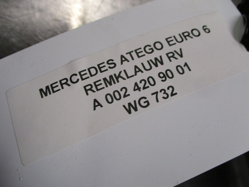 Mercedes-Benz A 002 420 90 01 // 17 01 REMKLAUW RV VOOR EN ACHTER ATEGO EURO 6 - فك الكابح - شاحنة: صورة 4 Mercedes-Benz A 002 420 90 01 // 17 01 REMKLAUW RV VOOR EN ACHTER ATEGO EURO 6 - فك الكابح - شاحنة: صورة 4
