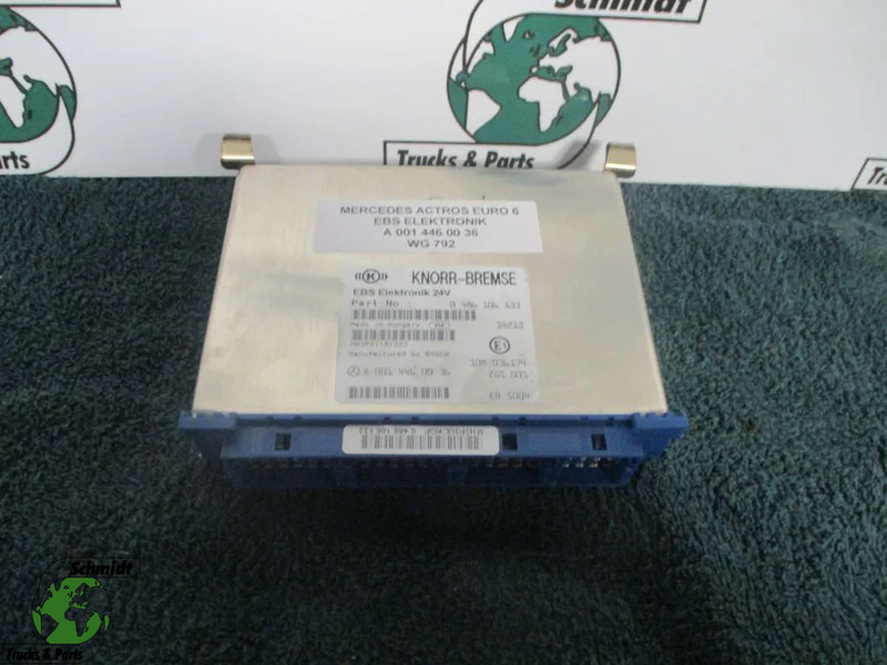 Mercedes-Benz ACTROS A 001 446 00 36 EBS ELEKTRONIK EURO 6 - النظام الكهربائي - شاحنة: صورة 1 Mercedes-Benz ACTROS A 001 446 00 36 EBS ELEKTRONIK EURO 6 - النظام الكهربائي - شاحنة: صورة 1
