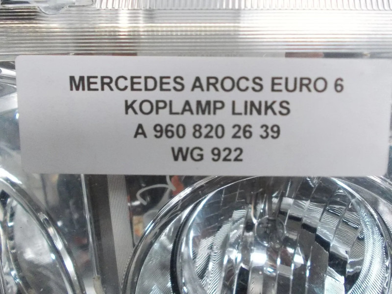 Mercedes-Benz ACTROS A 960 820 26 39 KOPLAMP LINKS EURO 6 - المصابيح الأمامية - شاحنة: صورة 3 Mercedes-Benz ACTROS A 960 820 26 39 KOPLAMP LINKS EURO 6 - المصابيح الأمامية - شاحنة: صورة 3