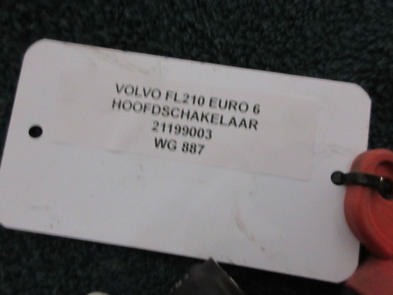Volvo FL210 21199003 HOOFDSCHAKELAAR EURO 6 - النظام الكهربائي - شاحنة: صورة 2 Volvo FL210 21199003 HOOFDSCHAKELAAR EURO 6 - النظام الكهربائي - شاحنة: صورة 2