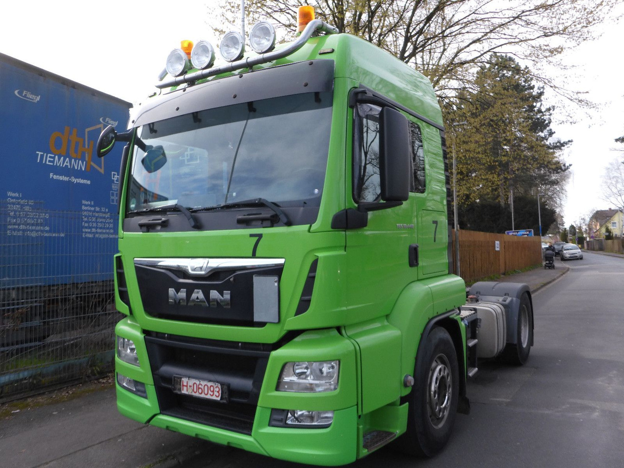 MAN TGS 18.440 Kipphydraulik + Fernverkehr - مقطورة السحب: صورة 2 MAN TGS 18.440 Kipphydraulik + Fernverkehr - مقطورة السحب: صورة 2