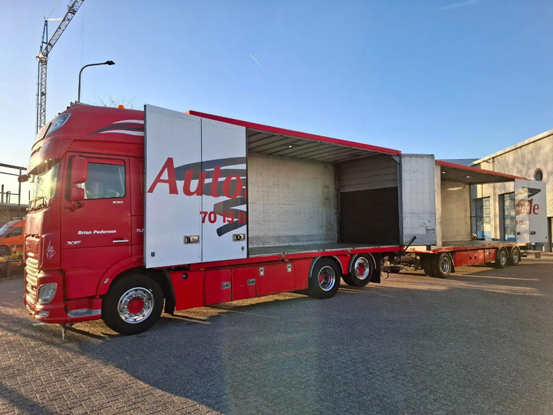 DAF XF106-530 / DEB / COMPLETE COMBI / SIDE DOORS / 2XPLATFORM 2500KG / ONLY:773032 KM / LWDS / LEATHER / EURO-6 / 2017 - شاحنة صندوقية: صورة 2 DAF XF106-530 / DEB / COMPLETE COMBI / SIDE DOORS / 2XPLATFORM 2500KG / ONLY:773032 KM / LWDS / LEATHER / EURO-6 / 2017 - شاحنة صندوقية: صورة 2