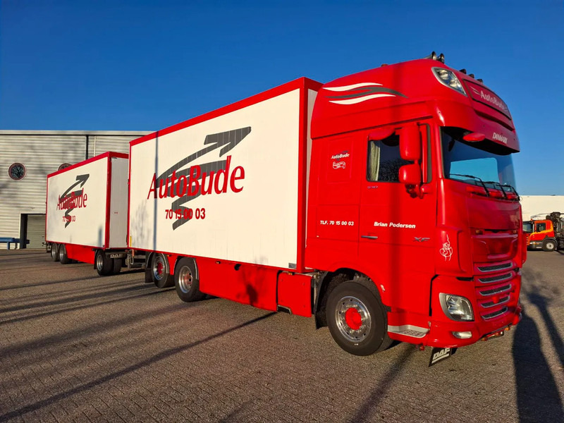 DAF XF106-530 / DEB / COMPLETE COMBI / SIDE DOORS / 2XPLATFORM 2500KG / ONLY:773032 KM / LWDS / LEATHER / EURO-6 / 2017 - شاحنة صندوقية: صورة 3 DAF XF106-530 / DEB / COMPLETE COMBI / SIDE DOORS / 2XPLATFORM 2500KG / ONLY:773032 KM / LWDS / LEATHER / EURO-6 / 2017 - شاحنة صندوقية: صورة 3