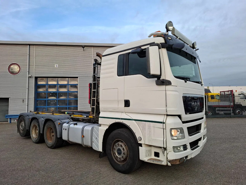 MAN TGX35.480 / LIFT+LENKACHSE / ONLY:392634 KM / JOAB HOOK / AIRCO / FRIDGE / AUTOMATIC / EURO-5 / 2012 - شاحنة - نظام الكابلات: صورة 3 MAN TGX35.480 / LIFT+LENKACHSE / ONLY:392634 KM / JOAB HOOK / AIRCO / FRIDGE / AUTOMATIC / EURO-5 / 2012 - شاحنة - نظام الكابلات: صورة 3