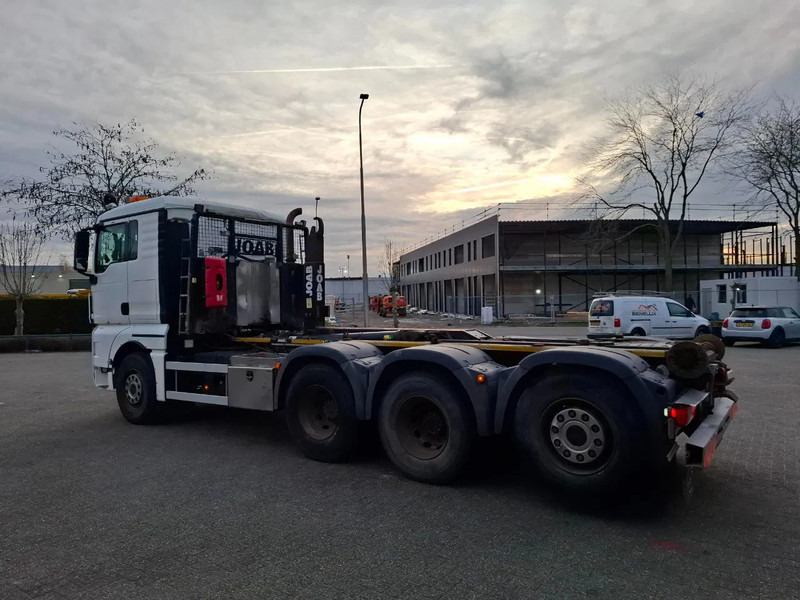 MAN TGX35.480 / LIFT+LENKACHSE / ONLY:392634 KM / JOAB HOOK / AIRCO / FRIDGE / AUTOMATIC / EURO-5 / 2012 - شاحنة - نظام الكابلات: صورة 4 MAN TGX35.480 / LIFT+LENKACHSE / ONLY:392634 KM / JOAB HOOK / AIRCO / FRIDGE / AUTOMATIC / EURO-5 / 2012 - شاحنة - نظام الكابلات: صورة 4