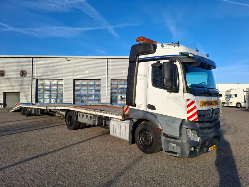 Mercedes-Benz Actros 1842 / NL TRUCK / CAR CARRIER COMBINATION / TUV: 11-12-2025 / 1XWINCH / FRANZ MERSCH / GALVANIZED / SMART TACHO / AUTOMAT - شاحنة نقل سيارات شاحنة: صورة 2 Mercedes-Benz Actros 1842 / NL TRUCK / CAR CARRIER COMBINATION / TUV: 11-12-2025 / 1XWINCH / FRANZ MERSCH / GALVANIZED / SMART TACHO / AUTOMAT - شاحنة نقل سيارات شاحنة: صورة 2