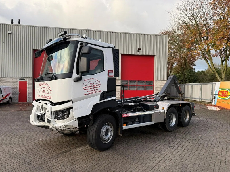 Renault C480 / ENGINE RUNNING / 6X4 / HIAB 21TON HOOKLIFT / ONLY:146334 KM / AUTOMATIC / EURO-6 / 2020 - شاحنة برافعة خطافية: صورة 2 Renault C480 / ENGINE RUNNING / 6X4 / HIAB 21TON HOOKLIFT / ONLY:146334 KM / AUTOMATIC / EURO-6 / 2020 - شاحنة برافعة خطافية: صورة 2