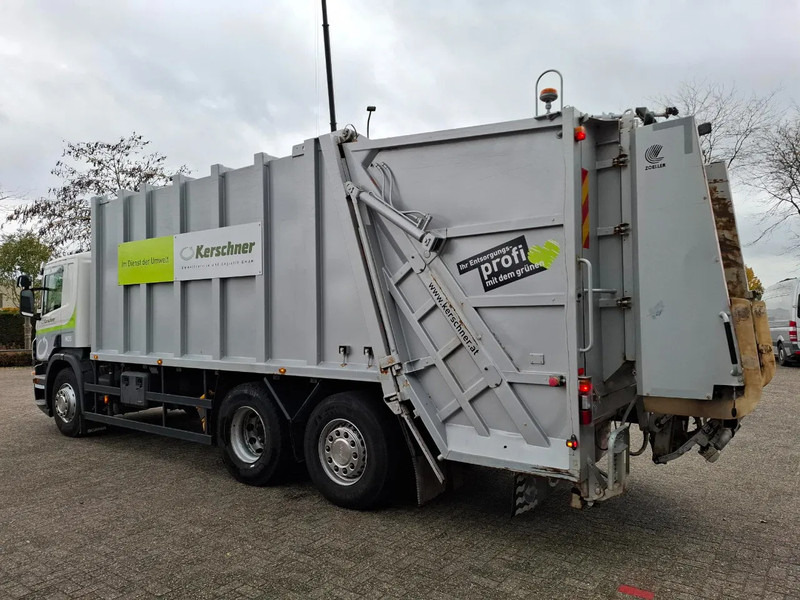 Scania P360 / RETARDER / ONLY:234640 KM / LENKACHSE / AIRCO / WORKING GARBAGE TRUCK / AUTOMATIC / EURO-5 / 2013 - شاحنة قمامة: صورة 3 Scania P360 / RETARDER / ONLY:234640 KM / LENKACHSE / AIRCO / WORKING GARBAGE TRUCK / AUTOMATIC / EURO-5 / 2013 - شاحنة قمامة: صورة 3
