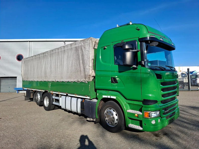 Scania R410 / GERMAN TRUCK / RETARDER / LIFT+LENKACHSE / SLIDING ROOF / SMART TACHO / PARK AIRCO / NAVI / LWDS / AUTOMATIC / EURO-6 / 2 - شاحنة ذات ستائر جانبية: صورة 2 Scania R410 / GERMAN TRUCK / RETARDER / LIFT+LENKACHSE / SLIDING ROOF / SMART TACHO / PARK AIRCO / NAVI / LWDS / AUTOMATIC / EURO-6 / 2 - شاحنة ذات ستائر جانبية: صورة 2